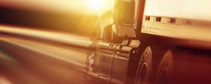 Semi Truck Sun Glare